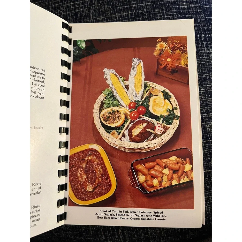 Vtg Cookbook Cookin Cajun Water Smoker‎ Cookbook Recipes Grill 1984 Spiral Bound